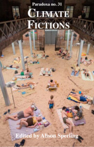 Paradoxa Issue 31 cover art, showing people on a beach